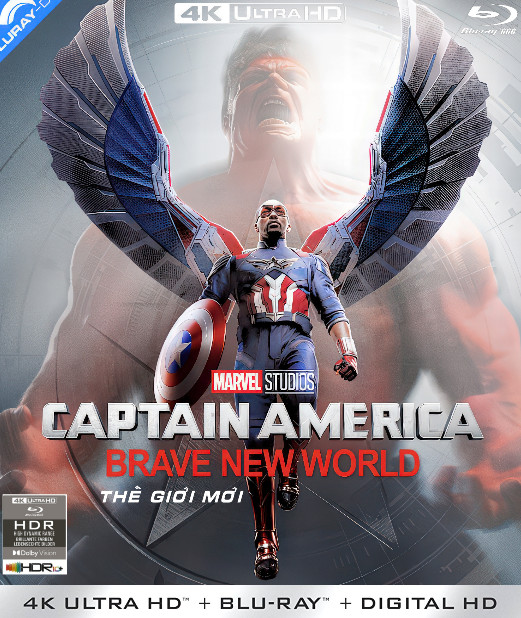 4KUHD-1028.Captain America Brave New World 2025  THẾ GIỚI MỚI 4K66G  (TRUE- HD 7.1 DOLBY ATMOS - DOLBY VISION) USA